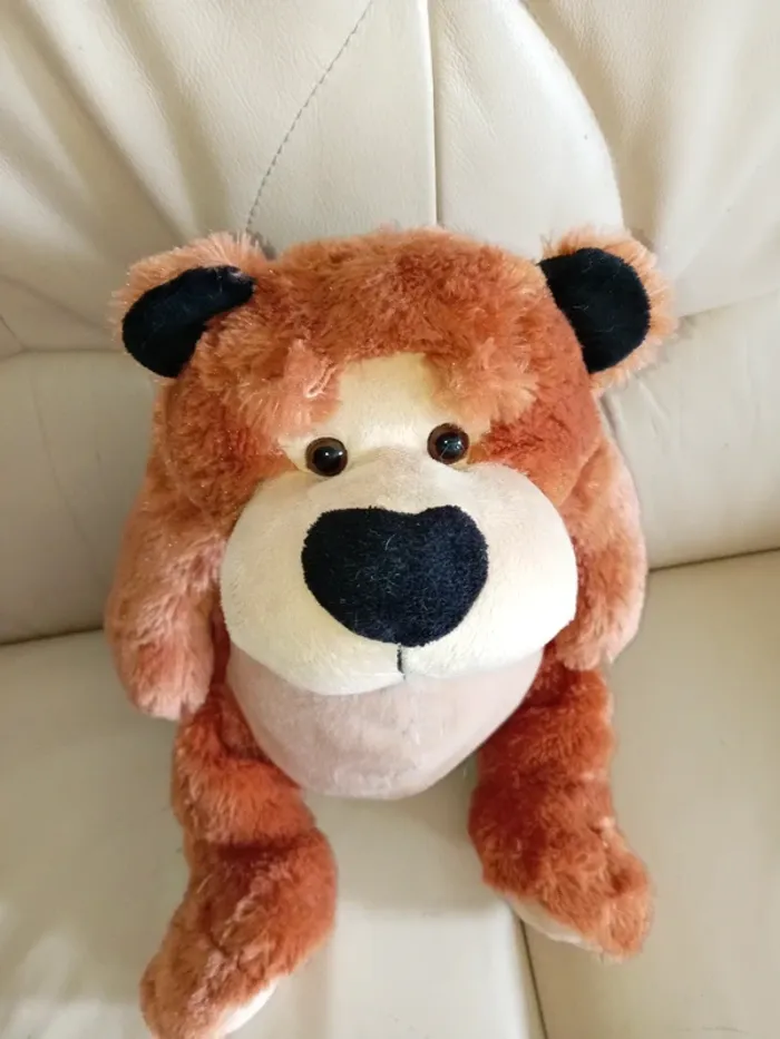 Peluche ours couché - photo numéro 5