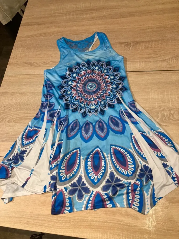 Robe multicolore