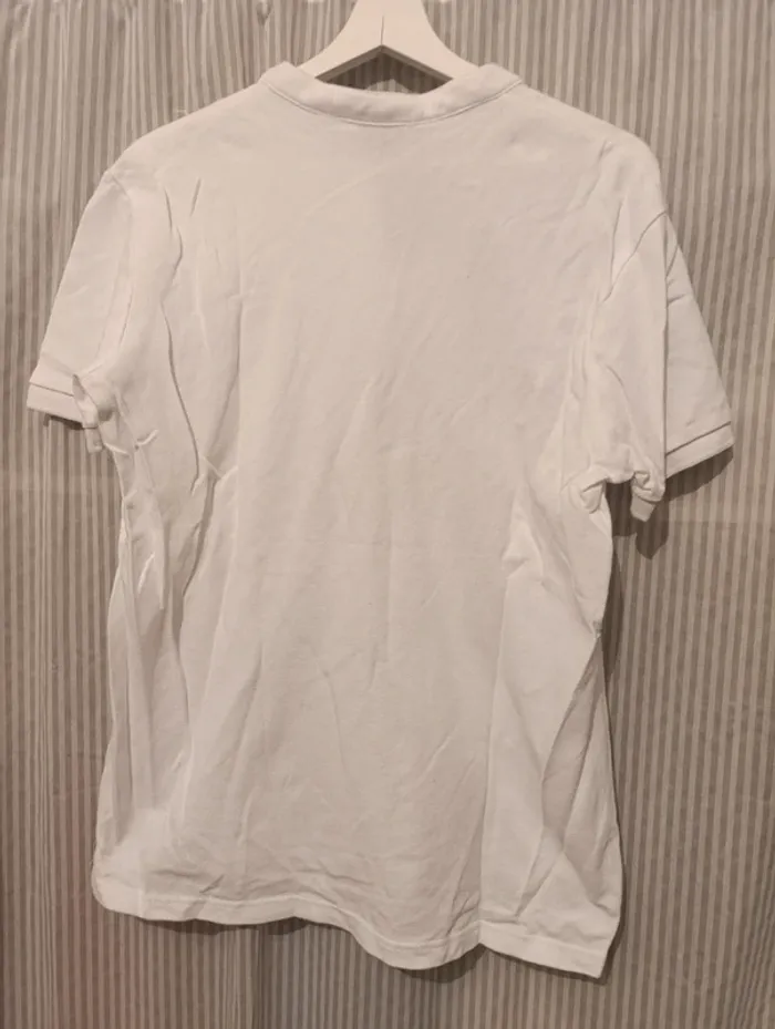 Polo blanc col mao - photo numéro 3