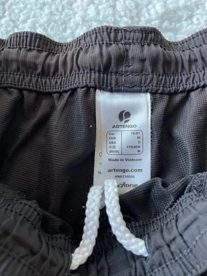 Short de sport noir Artengo avec poches - photo numéro 5
