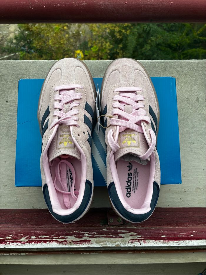 Adidas Samba Clear Pink/Night Indigo/Gum - Taille 38 - Neuves - photo numéro 3