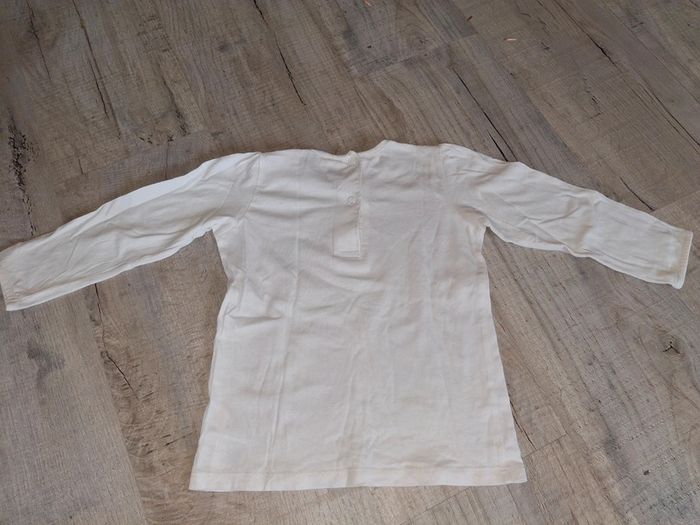 Tee shirt manche longue fille 12-18 mois - photo numéro 3