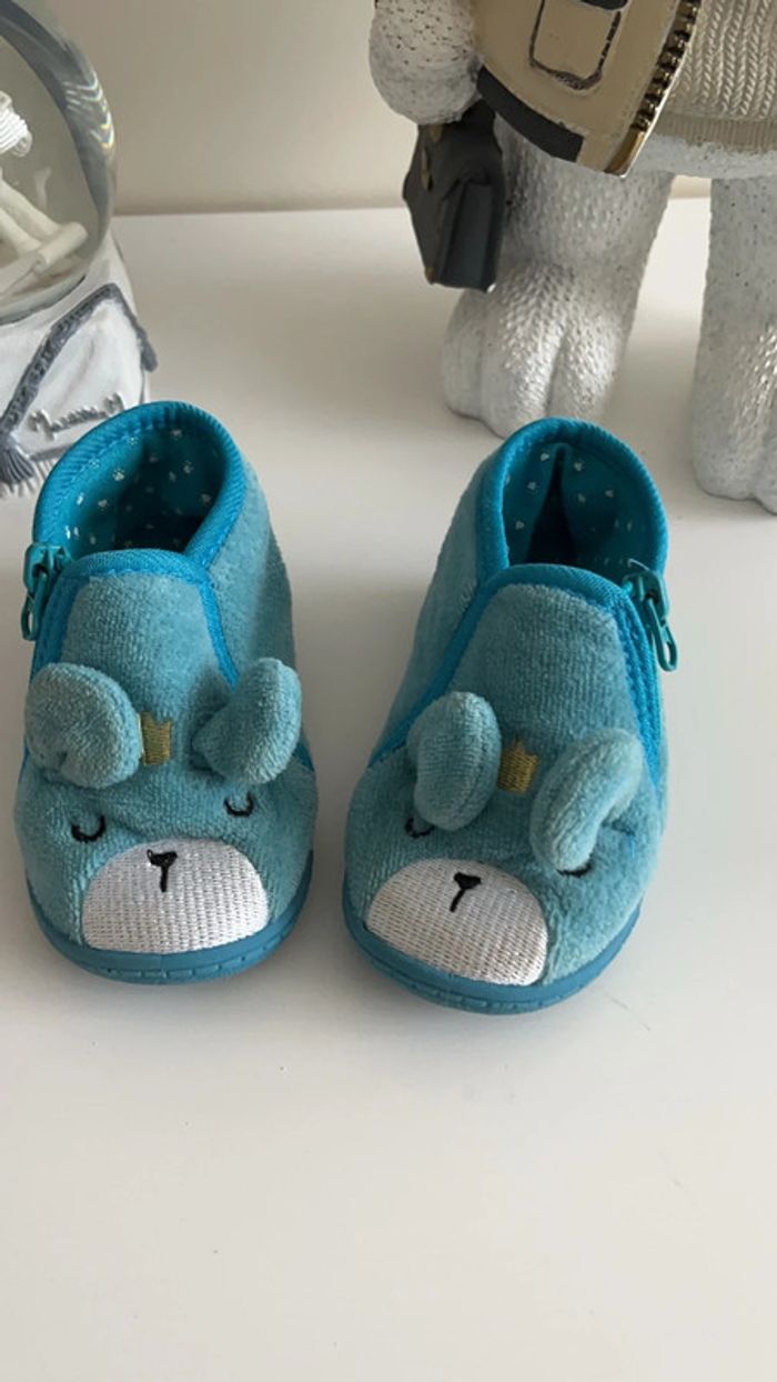 Chausson bleu ours roi Tex taille 20 - photo numéro 2