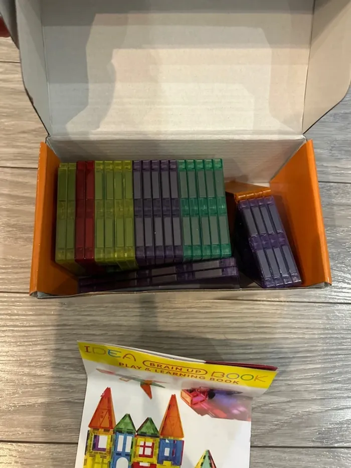 🧩 Magnetic Tiles – Jeu de construction magnétique - photo numéro 3