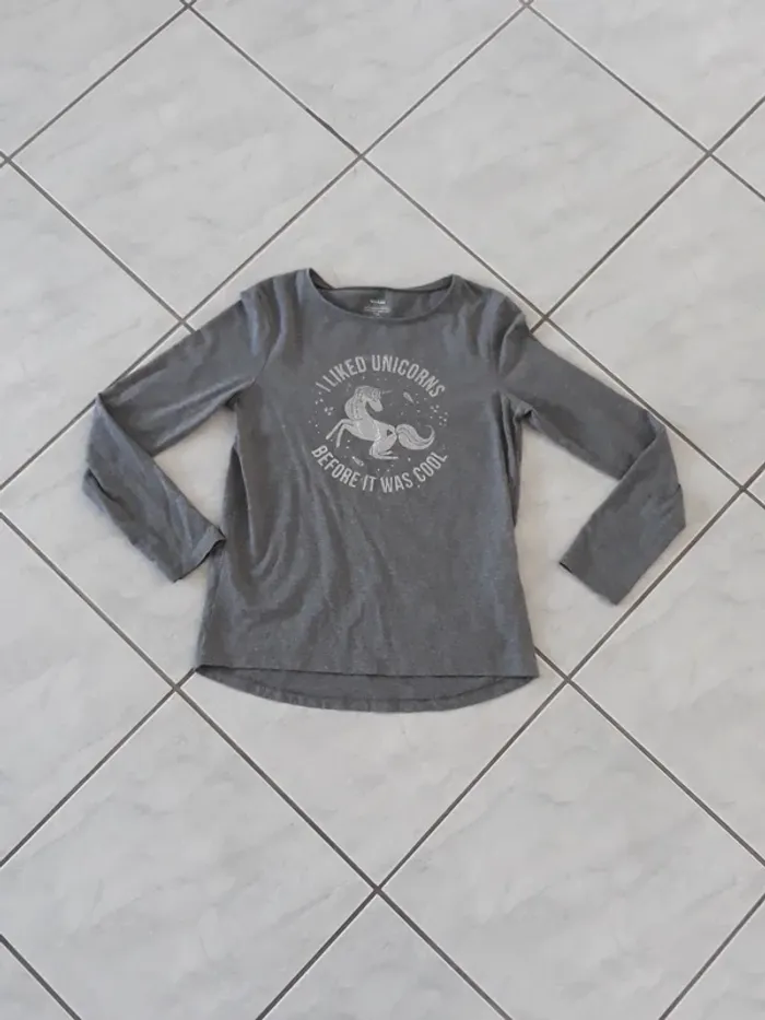 T shirt manche longue 12 ans