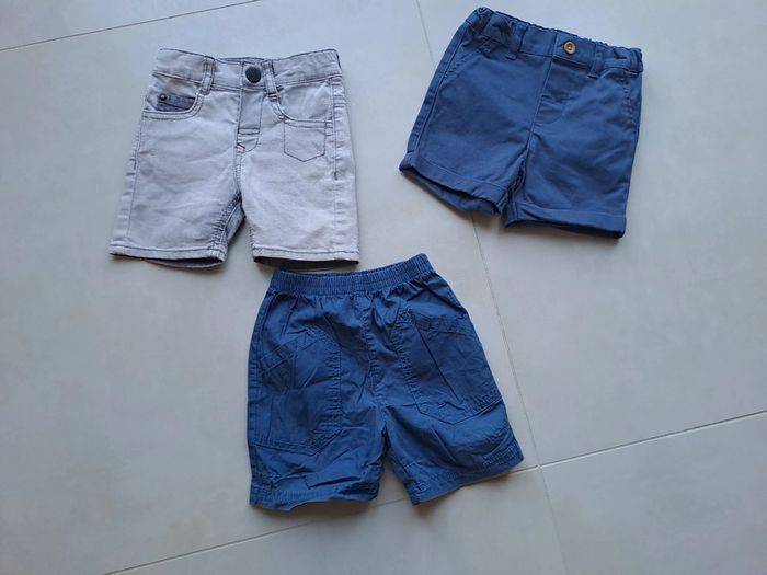 Lot de 3 shorts 6 M - TBE