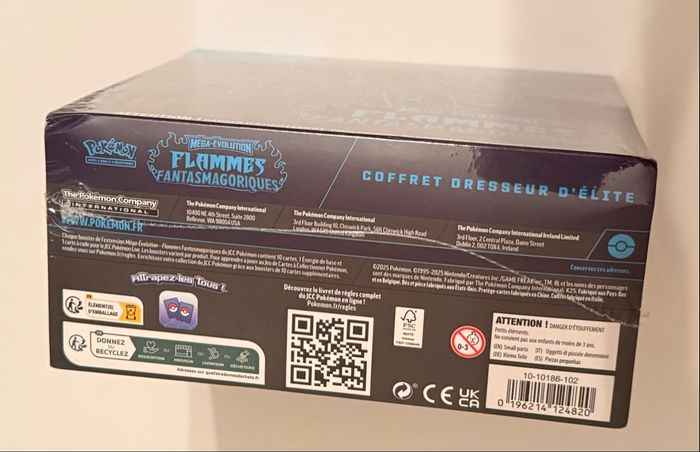 Pokemon ETB Méga Évolution ME02 Flammes Fantasmagoriques - photo numéro 4