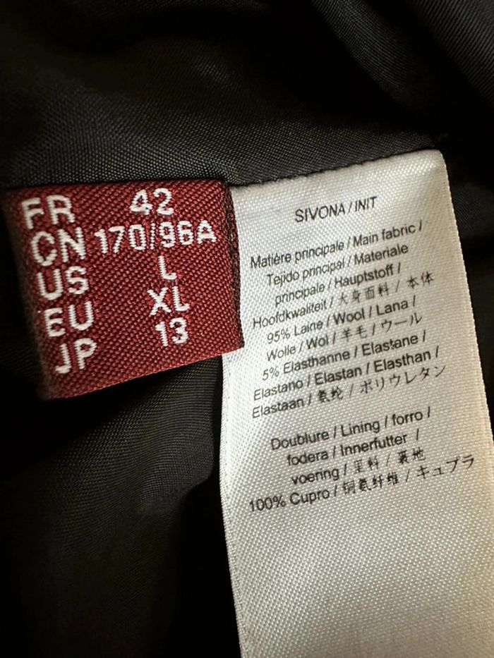 Robe + veste comptoir des cotonniers T:42 gris - photo numéro 14
