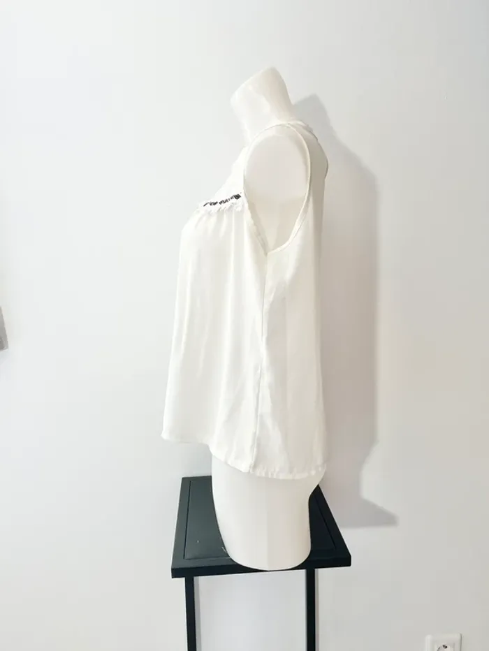 Blouse crème - photo numéro 5