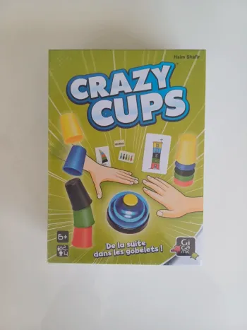 Crazy cups de Gigamic neuf (blister) 6 ans+