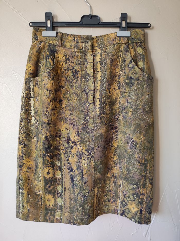 Jupe vintage en laine taille 38 - photo numéro 1