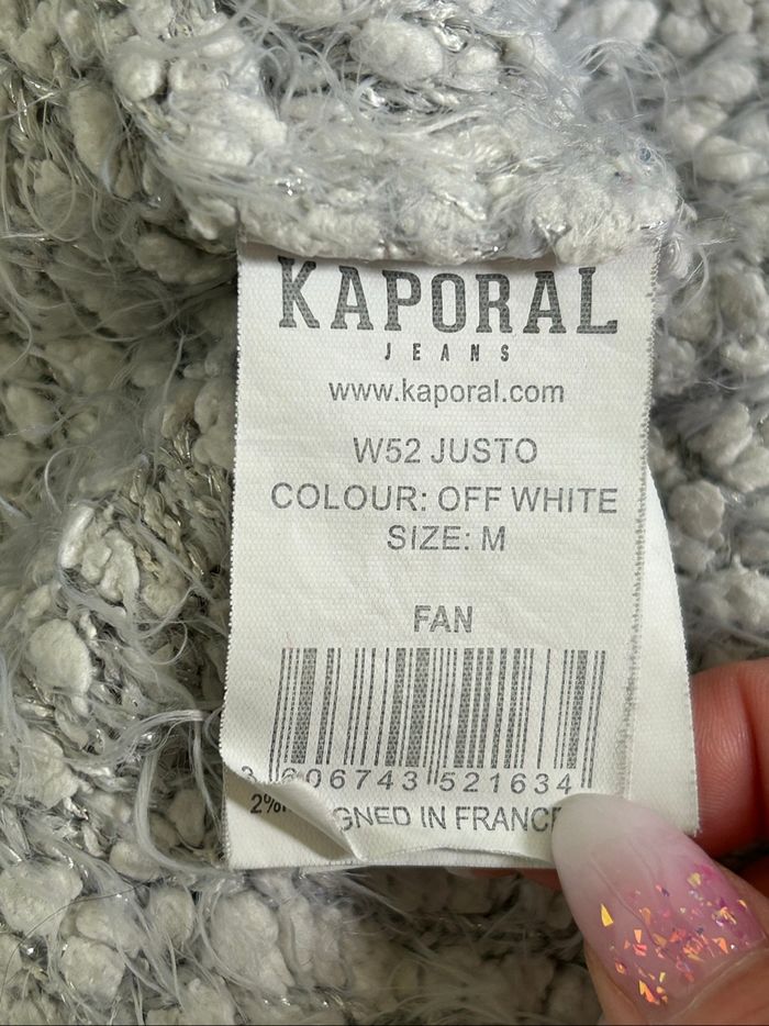 Pull tout doux à manches longues Kaporal taille M bon état - photo numéro 10