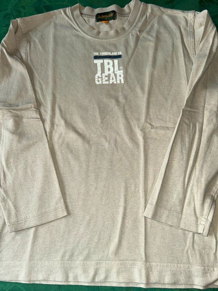 Pull léger beige 8 ans garçon Timberland
