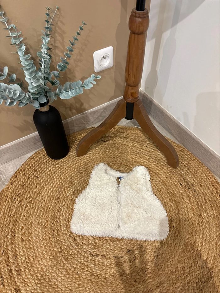 Gilet bebe fille 12mois sans manches
