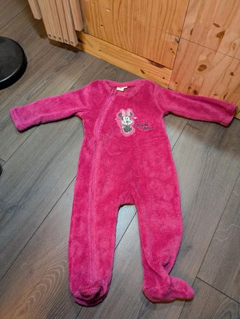 Pyjama Disney 12 mois Minnie rose