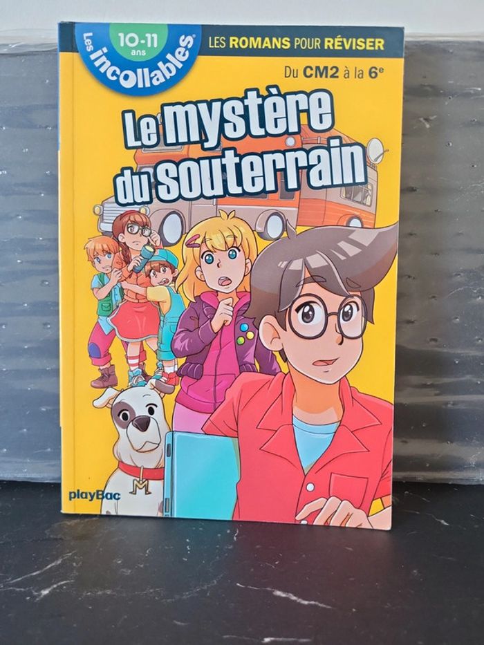 Le mystère du souterrain les incollables