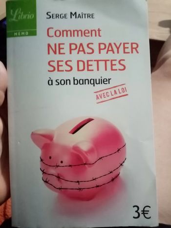Comment ne pas payer ses dettes à son banquier de Serge Maître