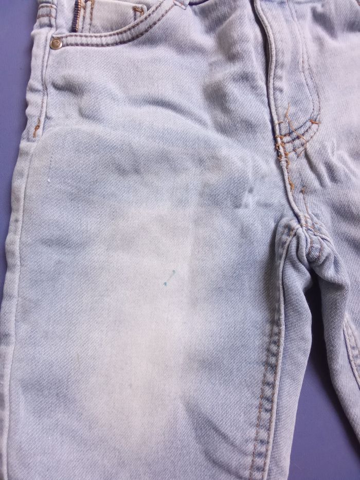 Lot de 3 bermudas garçon, mi saison, été , jean, vert, Kiabi, tao et orchestra 7 ans - photo numéro 4