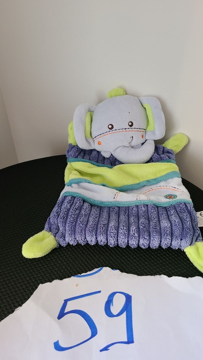 Doudou éléphant - photo numéro 5