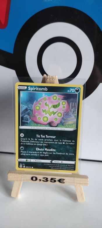 spiritomb 89/172 stars étincelantes