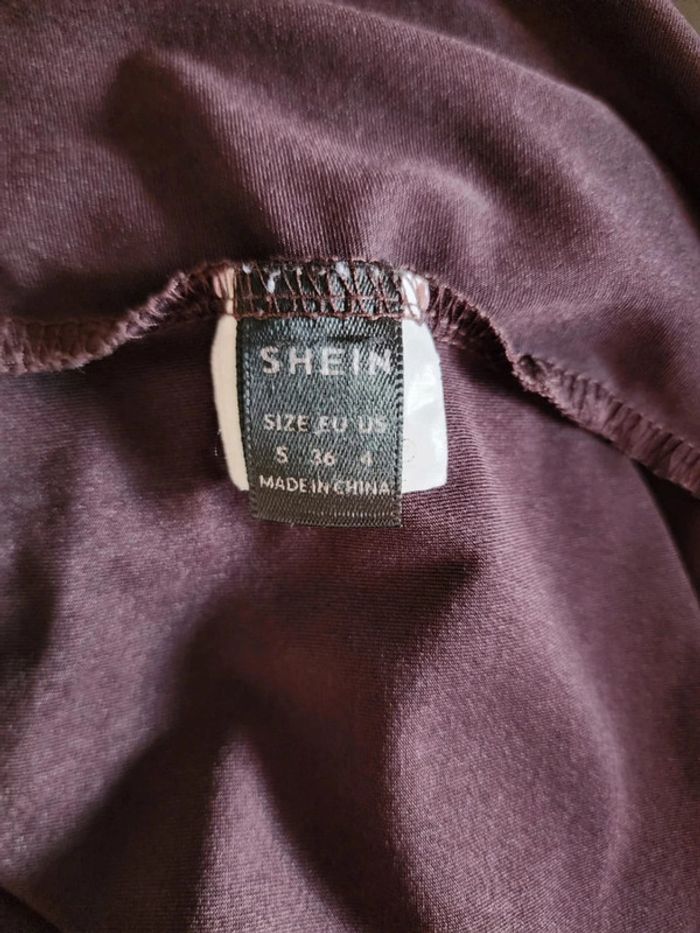 🌸Robe sexy Chocolat Shein Taille 36🌸 - photo numéro 5