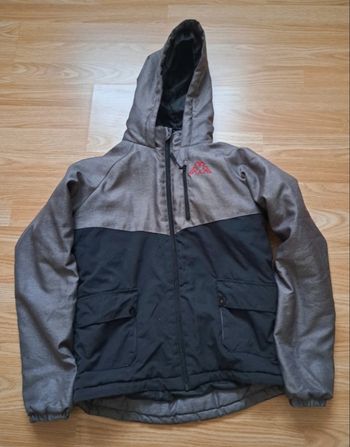 Monteau gris taille 14 garçon