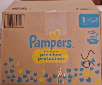 Couches Pampers premium protection taille 1