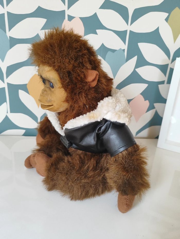 Peluche singe vintage - photo numéro 3