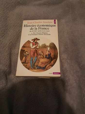 Livre: Histoire économique de la France de Jean-Charles Asselain 