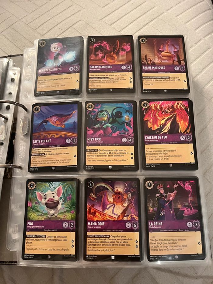 Lot de 89 cartes Lorcana - Chapitre 3 - photo numéro 3