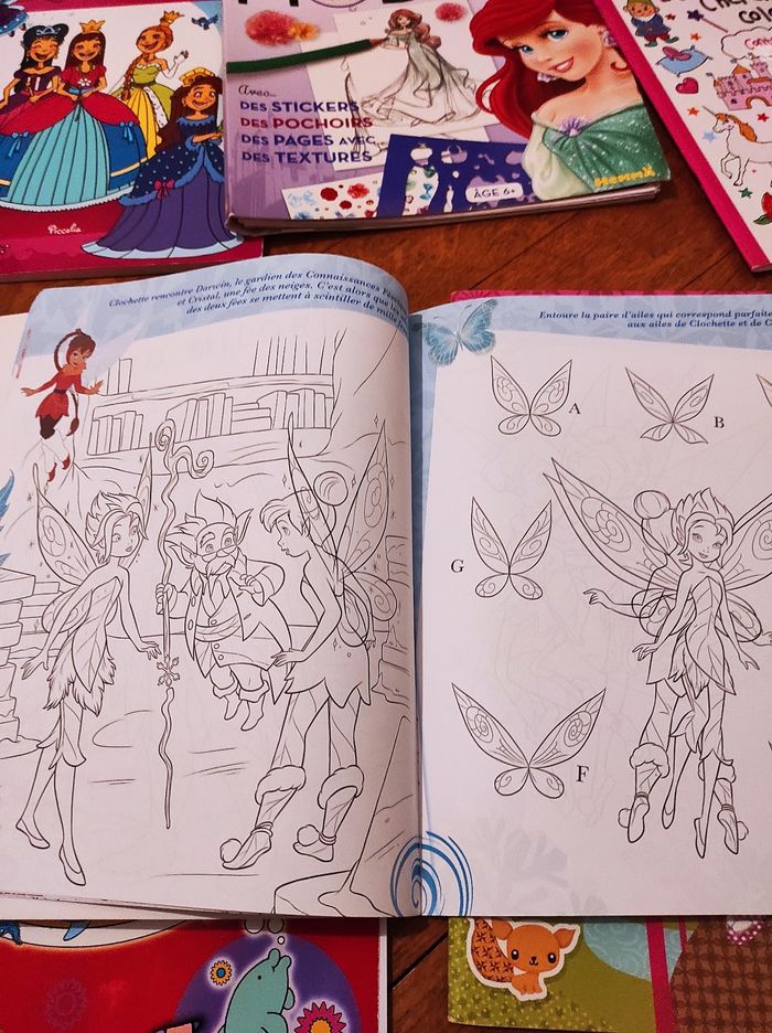 Lot livres d'activités fille mandalas - photo numéro 8