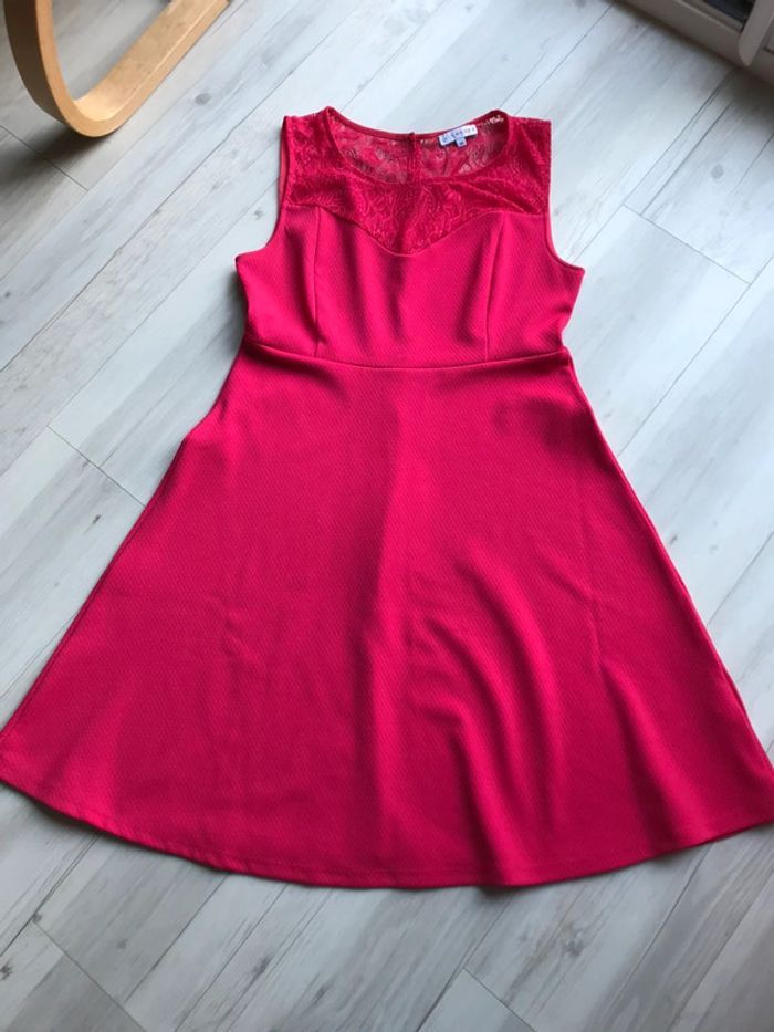 Robe fuchsia taille M