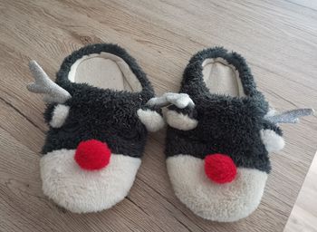 Chaussons de Noël mixte taille 33/34