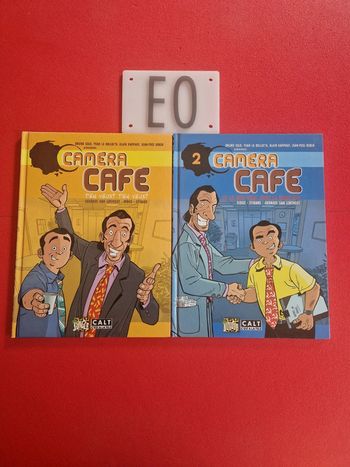 Lot de 2 bd caméra café 1 et 2,EO