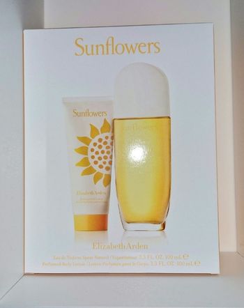 Coffret parfum sunflowers Elizabeth arden neuf