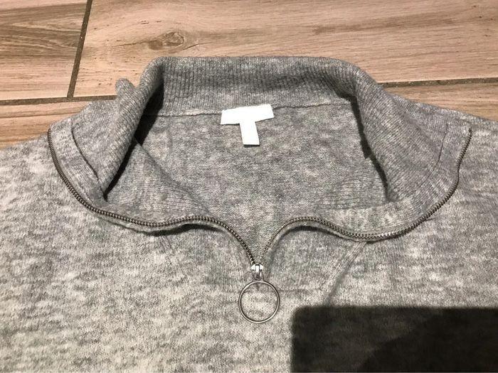Pull gris H&M XL - photo numéro 4