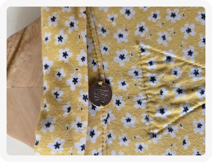 chemise Ikks jaune taille S - photo numéro 2