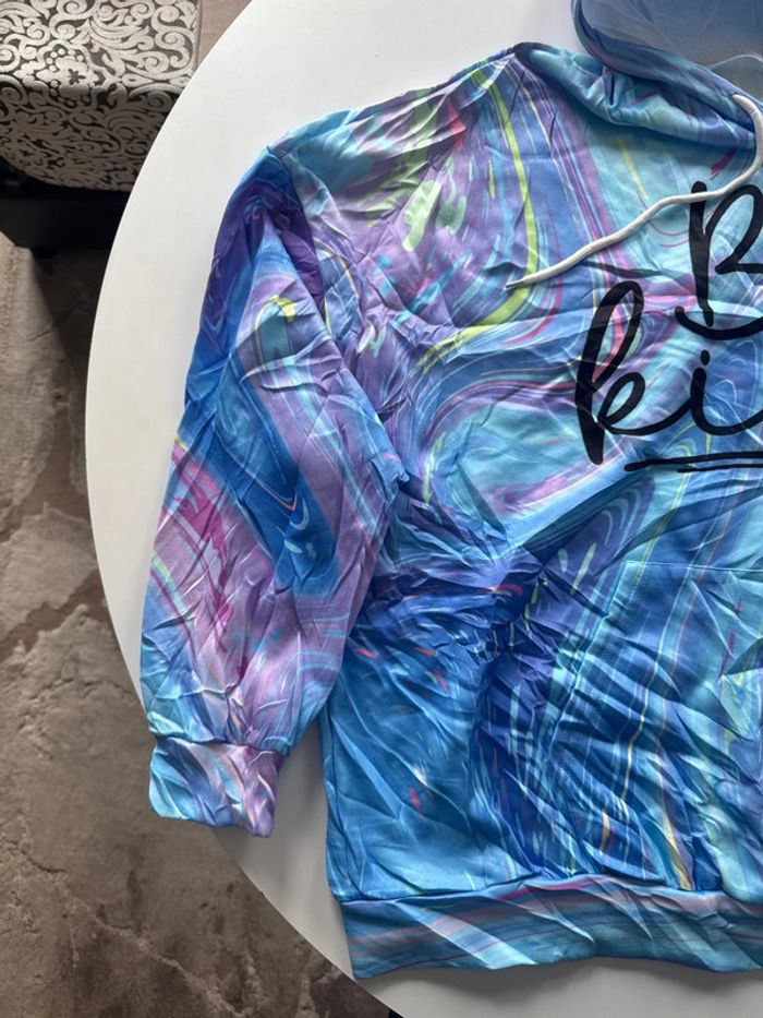 Sweat à capuche coloré Be kind– Taille 4XL - photo numéro 3