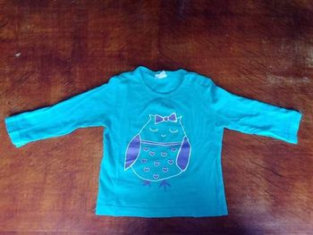 Maillot manches longues fille 12 mois