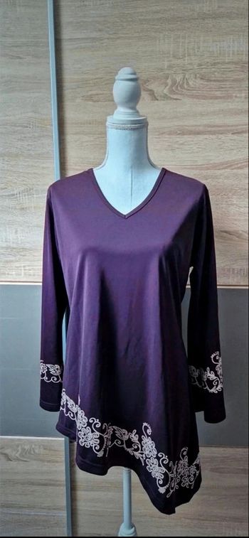 Tunique asymétrique.