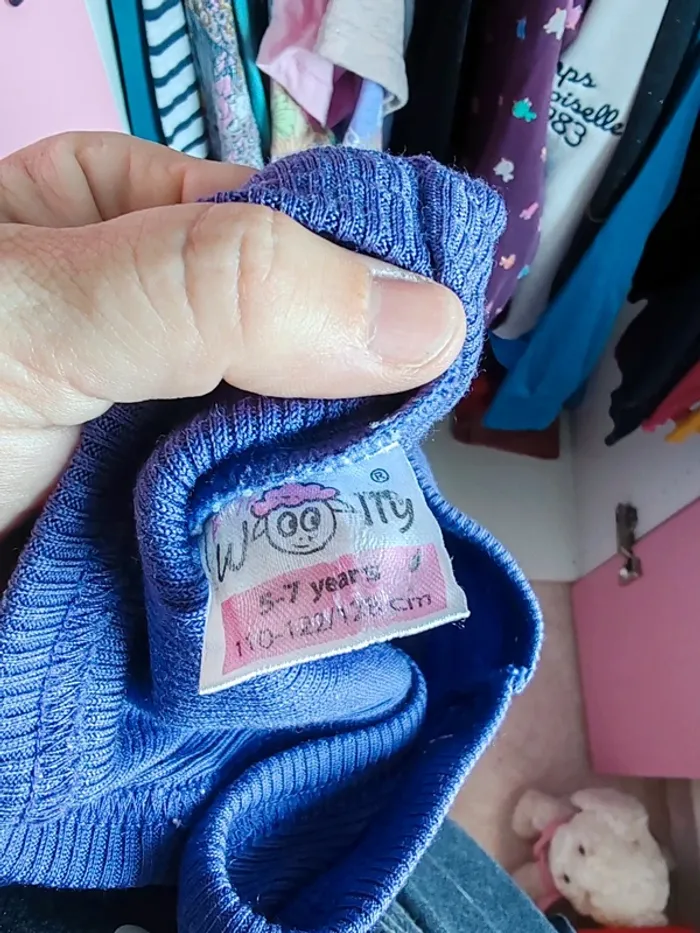 gilet pink wolly purple 5/7 ans - photo numéro 5