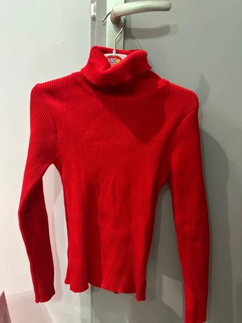 Petit pull rouge a col rouler shein taille S