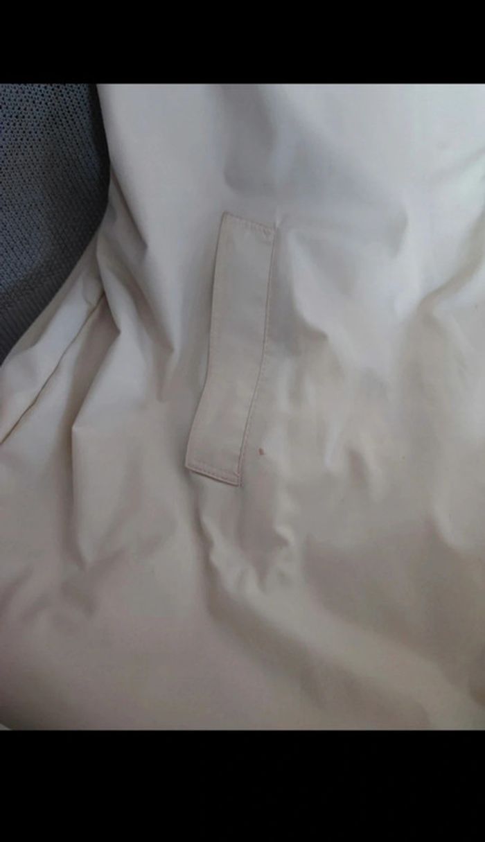 Manteau trench long bi-matières Bartsons - photo numéro 7