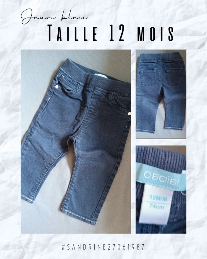 Pantalon bleu