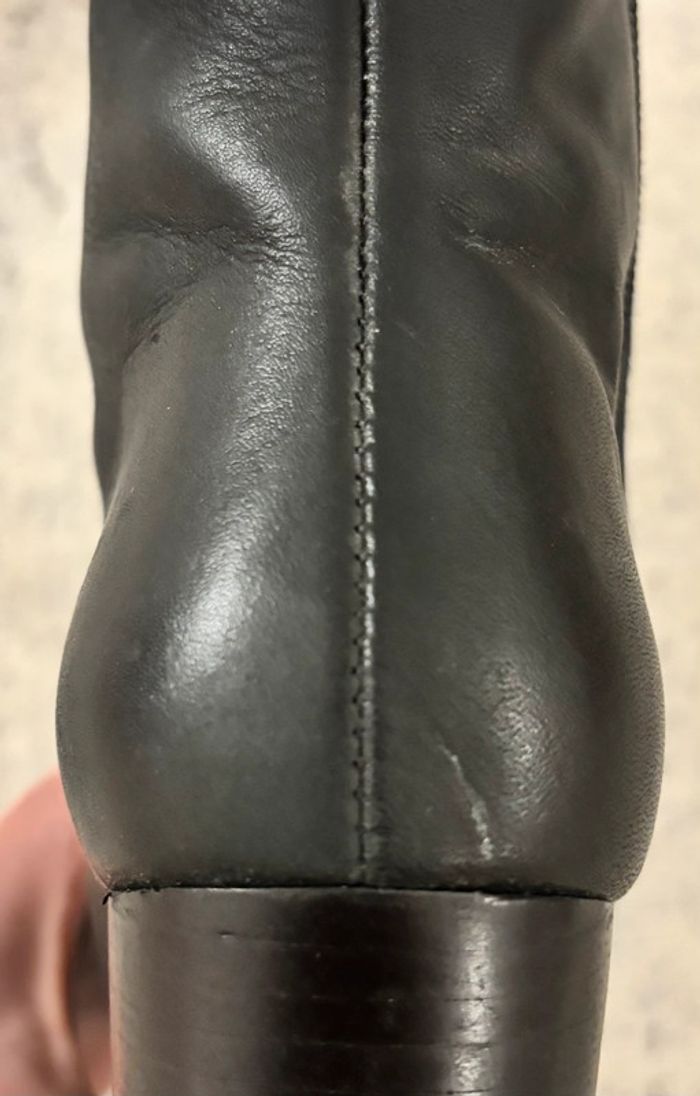 Bottines noires à talon Jonak femme pointure 36 - photo numéro 9
