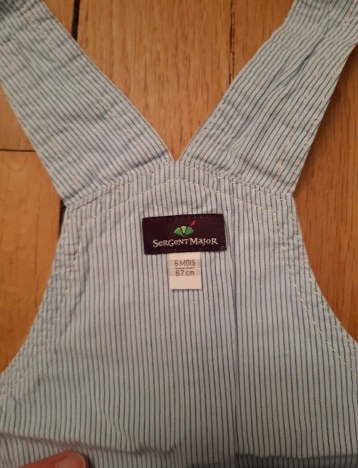 Salopette blanche Sergent major (6M) - photo numéro 5