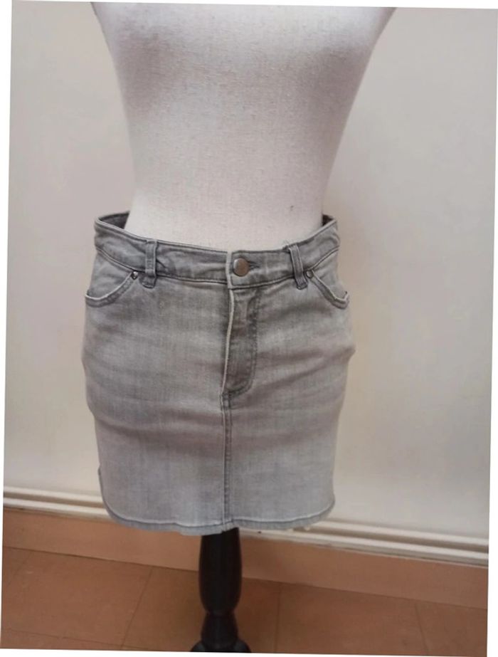 Jupe jeans T36 H&m