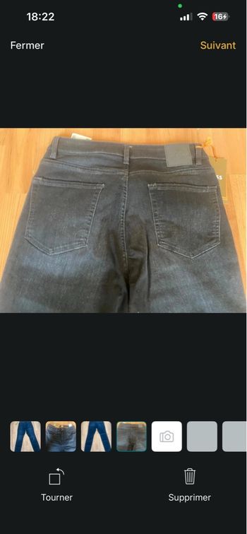 Jean BOSS Noir - Neuf avec étiquette