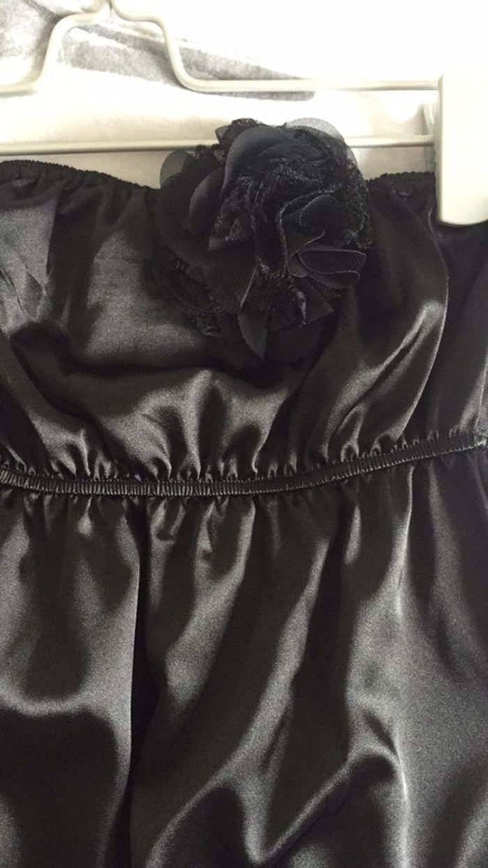 Bustier noir avec dentelle - photo numéro 3