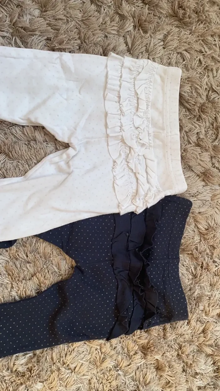 Lot de 9 jolis leggings fille - photo numéro 12